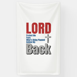 Herr schütze mich Christlicher Glaube Shirt Design Banner