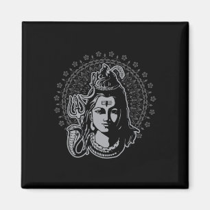 Herr Shiva Hindu Gott Mahadeva Dreizack Hinduismus Magnet