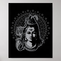Herr Shiva Hindu Gott Mahadeva Dreizack Hinduismus