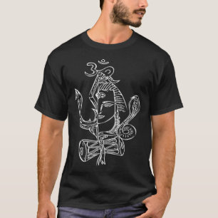 Herr Shiva Hindu Gott Spiritueller Yogi Inspiriere T-Shirt