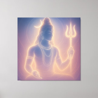 Herr Shiva Leinwanddruck