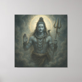 Herr Shiva Leinwanddruck