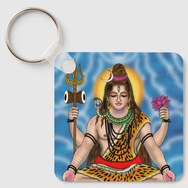 Herr Shiva  Schlüsselanhänger (Vorderseite)