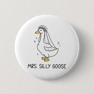 Herr Silly Goose und Frau Silly Goose Paar Matchi Button