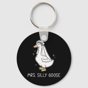 Herr Silly Goose und Mrs. Silly Goose Paar Matchi Schlüsselanhänger