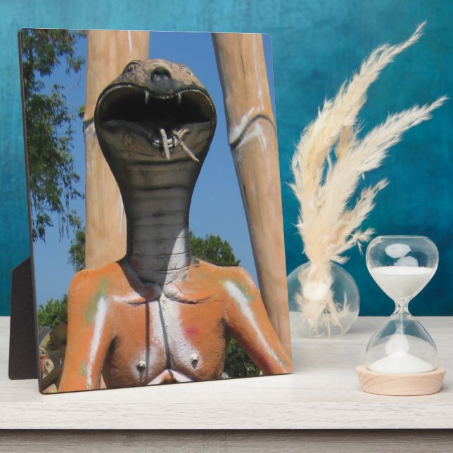 Herr Snake AKA Cobra Leiter ... Buddhist Hell Fotoplatte (Seite)