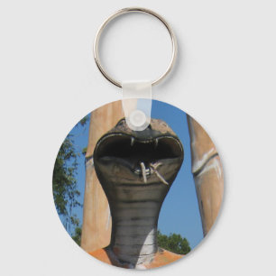 Herr Snake AKA Cobra Leiter ... Buddhist Hell Schlüsselanhänger