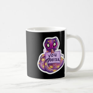 Herr Snek sagt, Sie sticker Kaffeetasse