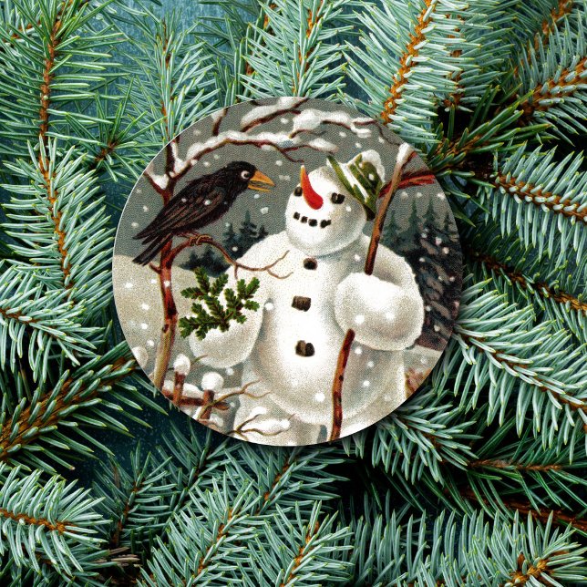 Herr Snowman und Herr Crow Stickers (Von Creator hochgeladen)