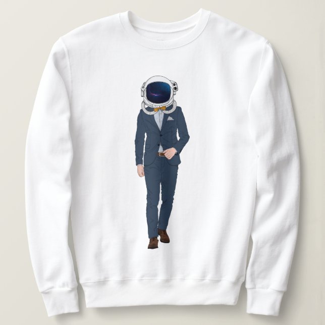 Herr Space Sweatshirt (Design vorne)
