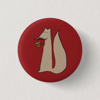 Herr Squirrel Button