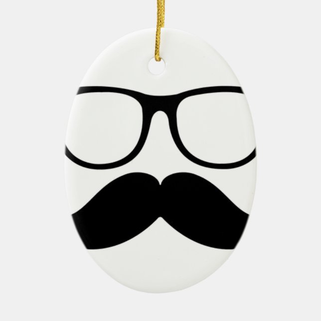 Herr Stache Keramikornament (Vorne)
