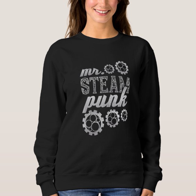 Herr Steampunk Sweatshirt (Vorderseite)