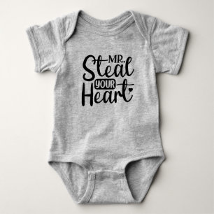 Herr, stiehl unser Herz Valentinstag Baby-Body Baby Strampler