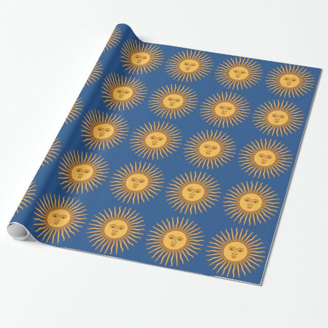 Herr Sun Geschenkpapier (Ungerollt)