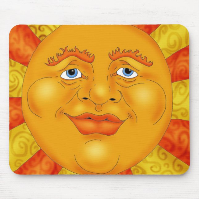 Herr Sun Mousepad (Vorne)