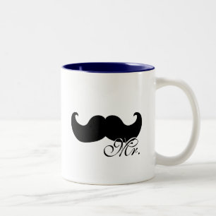 Herr Tasse - mit dem schwarzen Schnurrbart