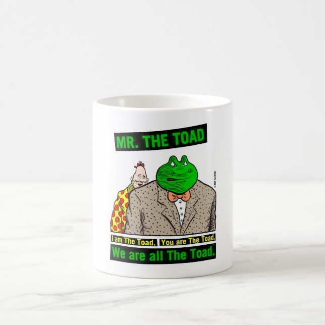 Herr Toad Mug Tasse (Mittel)