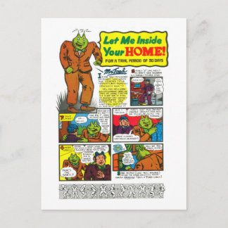 Herr Toad wird Ihr Leben verändern! Postkarte