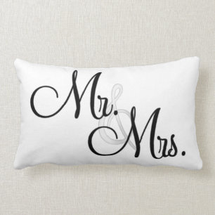 Herr u. Mrs.Wedding Geschenk-Amerikaner MoJo Lendenkissen