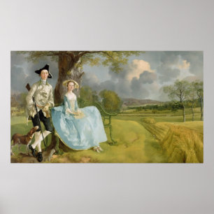 Herr und Frau Andrews, c.1748-9 Poster