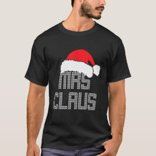Herr und Frau Claus Familie Matching Pajamas Xmas T-Shirt
