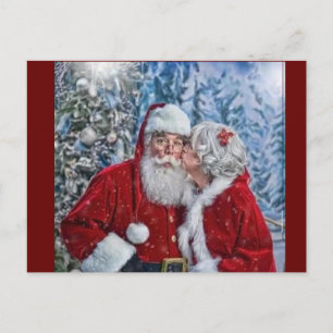 Herr und Frau Claus Postkarte