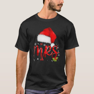 Herr und Frau Claus Weihnachten Matching Pajama T-Shirt