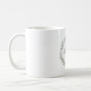 Herr und Frau Eukalyptus-Kranz-Kaffeetasse – Hochz Kaffeetasse