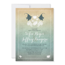 Herr und Frau Fish Beach Einladung zur Hochzeit