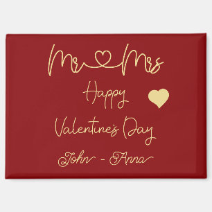 Herr und Frau Frohen Valentinstag Magnet
