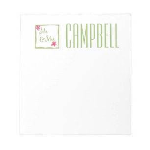 Herr und Frau Happy Notes for Spring Notizblock