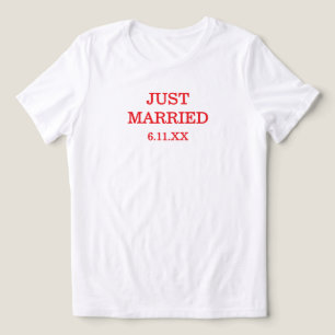 Herr und Frau Honeymoon Frischvermählte passende P Tri-Blend Shirt