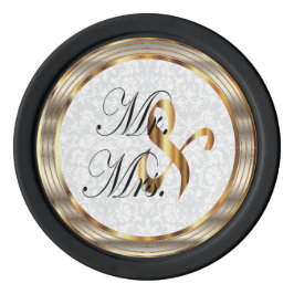 Herr und Frau Keepake - Persönliche Daten Pokerchips