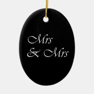 Herr und Frau Keramikornament