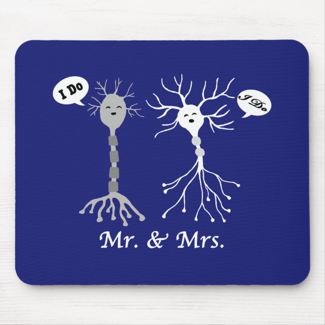 Herr und Frau Neuron Mousepad (Vorne)