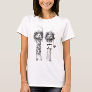 Herr und Frau Ostrich T-Shirt