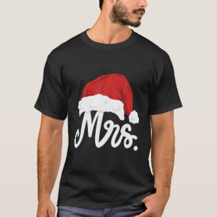 Herr und Frau Santa Claus Paare treffen Weihnachte T-Shirt