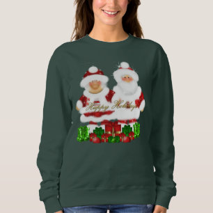 Herr und Frau Santa Claus Sweatshirt