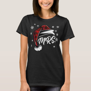 Herr und Frau Santa Claus Weihnachtspaare Matching T-Shirt