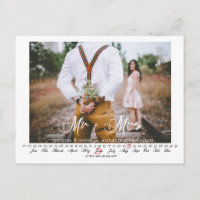 Herr und Frau Save the Date Infinity Calendar Post