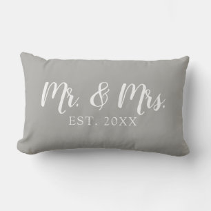 Herr und Frau Script Ehe Kissen