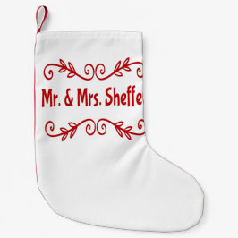 Herr und Frau Sheffey Kleiner Weihnachtsstrumpf