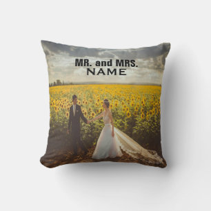Herr und Frau Throw Pillow Kissen