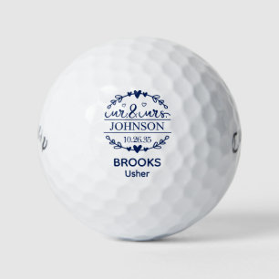Herr und Frau Usher Golfball