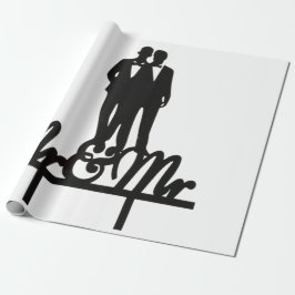 Herr und Herr Packpapier weiß und schwarz