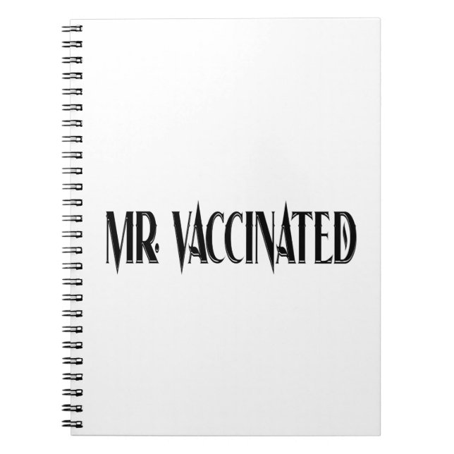 Herr Vaccected Notizblock (Vorderseite)