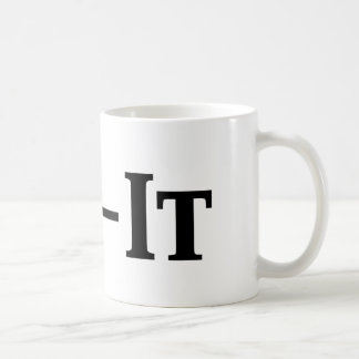 Herr Verlegenheit es Kaffeetasse