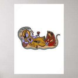 Herr Vishnu Poster