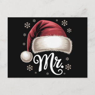 Herr Weihnachten Santa Hut Schneeflocken Paare Url